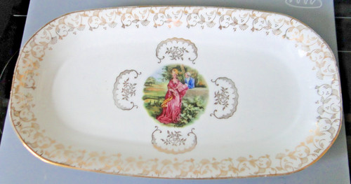 Plat service porcelaine - de,