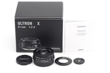 Voigtländer Ultron 2/27Mm Noir Pour Fuji X