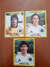 Lot 3 Images Panini Olympique De Marseille 1989