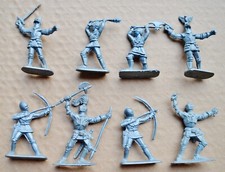 Lot de 8 Figurines  MOYEN-AGE