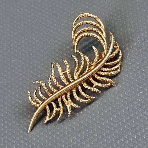 Bijou vintage broche plaqué - bijou,