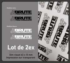 BRUTE PERFORMANCE STICKERS SET