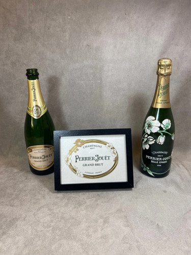 Etiquette champagne perrier - etiquette,