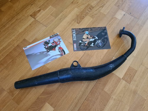 Yamaha nos rd80lc exhaust - rd80lc,