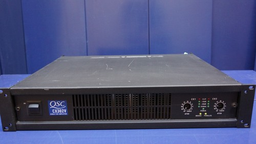 Qsc cx302 2ch power amplifier - power,