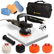 Lustreuse machine à polir Polisseuse excentrique 810 Watt 15mm Set M