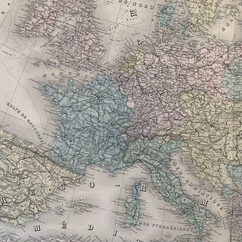 Grande carte géographique - carte,