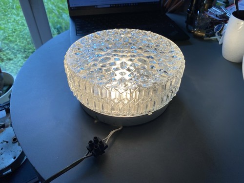 Plafonnier applique verre