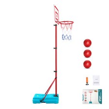 Panier de Basket-ball Enfants Hauteur Réglable Portable Extérieur 190 cm