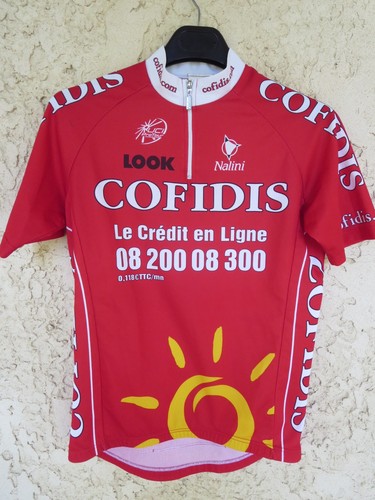 Maillot cycliste cofidis - maillot,