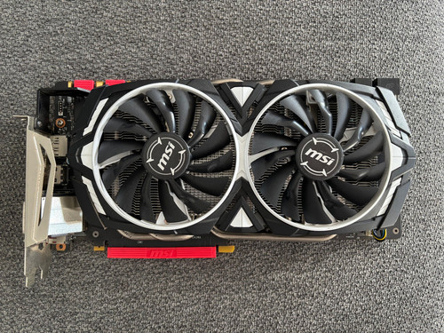 Msi armor gtx1080 - msi, oc