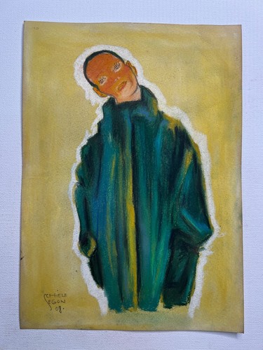 Egon schiele dessin sur papier - schiele,