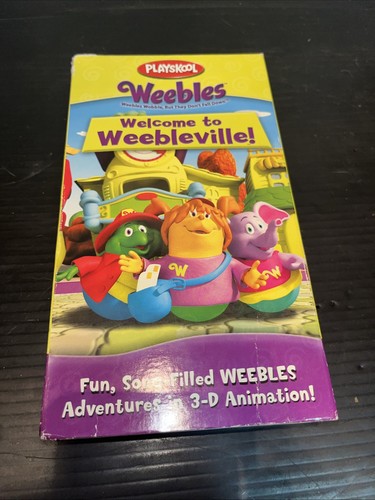 Playskool weebles vhs - playskool,