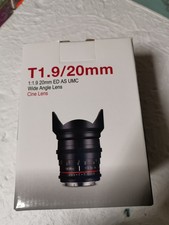 Samyang 20mm T1.9 ED AS UMC -