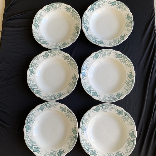 Assiettes creuses faïence - assiettes,
