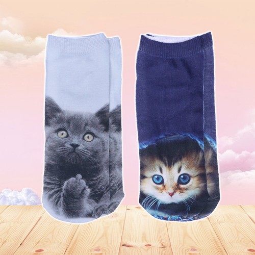 Paires mode chat imprimé - 2,