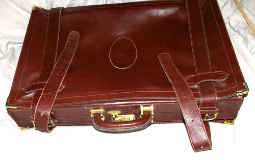 Valise vintage cartier - vintage, cuir