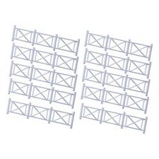 Lot de 10 clôtures miniatures