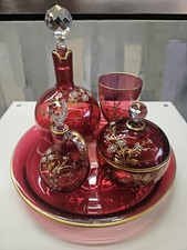 Service de nuit en cristal de Baccarat 5 pièces