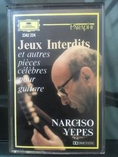 CASSETTE AUDIO K7 -  NARCISO YEPES - Jeux Interdits Guitare