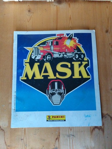 Album mask incomplet panini - album,