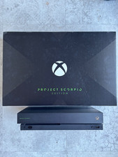 Console Xbox One X PROJECT SCORPIO Complet  1Tb 4K + 1 Controller Microsoft