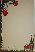 Publicité - Menu - Cherry Rocher 