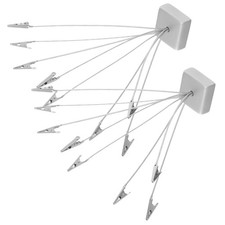  Lot de 2 porte-photos en forme d'arbre pour bureau - Support photo avec fil