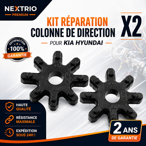 Accouplements colonne de - x2,