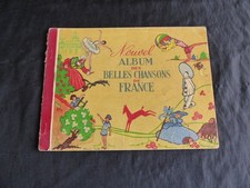 ALBUM IMAGES CHOCOLAT POULAIN NOUVEL ALBUM DES BELLES CHANSONS DE FRANCE