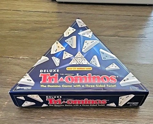 Pressman deluxe triominos - deluxe,