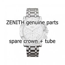 Zenith Couronne A Vis Acier +