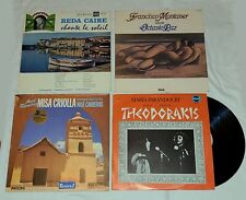 4 vinyles 33T Guitare : Reda