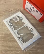 LEGRAND Sagane Opalis -  Plaque double verticale Blanc - 85001 - 850 01