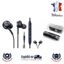 Écouteurs Kit Main Libres AKG Samsung et Autres Modèle Smartphone Blanc et Noir