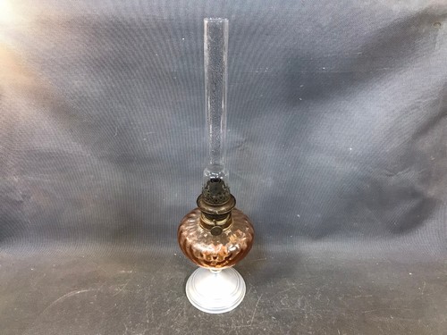 Ancienne lampe pétrole bol - à,