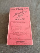 bon etat-Guide Rouge Michelin France 1965 touristique et culinaire