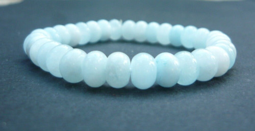 Bracelet perles 8mm aigue - 8mm,