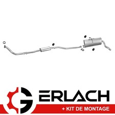 Echappement silencieux pour