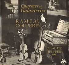 CLAUDE HELFFER, RAMEAU / COUPERIN PIANO LP ADES 13012 STEREO