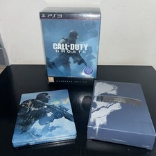 COFFRET COLLECTOR PS3 CALL OF DUTY GHOST HARDENED EDITION FR EN TRÈS BON ÉTAT