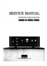 Manuel De Service Pour Sansui