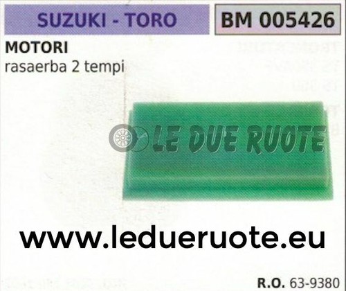 9380 éponge filtre air - Éponge,
