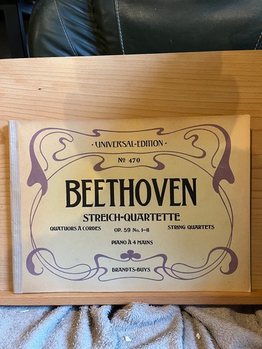 Beethoven quatuors 59 - quatuors,