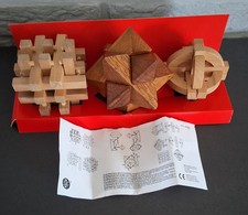 Coffret De 3 Casse Tête En