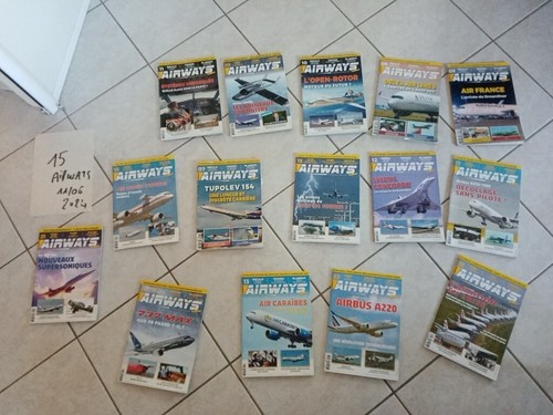 Airways lot magazines - 15,