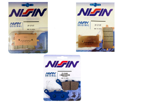Plaquettes frein kit nissin - plaquettes,