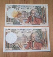 "B4" France : 2 BILLETS de 10