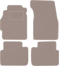 Tapis de sol en velours Beige
