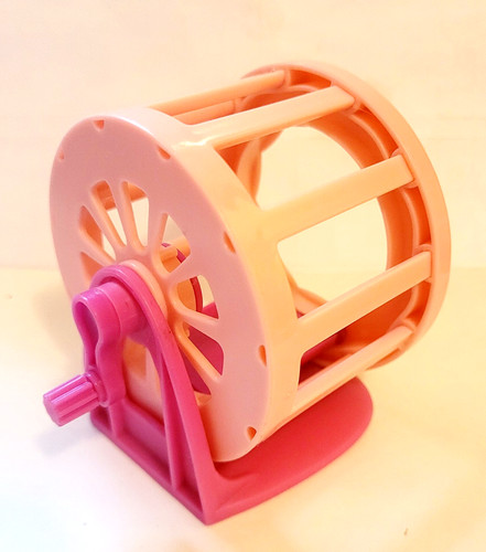 Hamster wheel pink littlest - wheel,